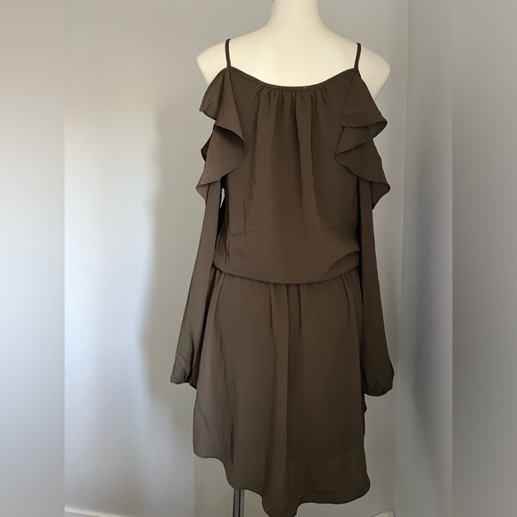 Dex Clover Green Trefle Vert Off shoulder Top Dress Skirt - Picture 3 of 5